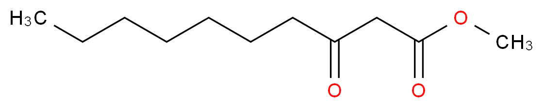 Methyl 3-Oxodecanoate_分子结构_CAS_22348-96-5)