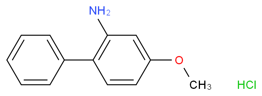 5-methoxy-2-phenylaniline hydrochloride_分子结构_CAS_107624-16-8