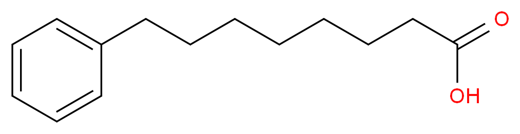 8-phenyloctanoic acid_分子结构_CAS_26547-51-3