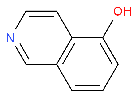 isoquinolin-5-ol_分子结构_CAS_)