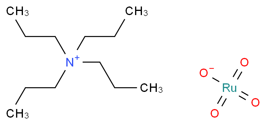 tetrapropylazanium rutheniumoylolate_分子结构_CAS_114615-82-6