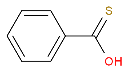 硫代苯甲酸_分子结构_CAS_98-91-9)