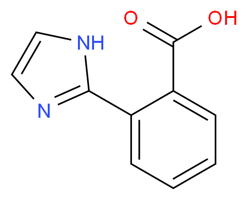 2-(1H-Imidazol-2-yl)benzoic acid_分子结构_CAS_67792-82-9)