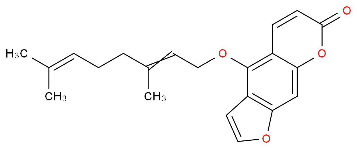 佛手柑素_分子结构_CAS_7380-40-7)