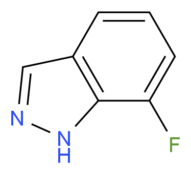 7-Fluoro-1H-indazole_分子结构_CAS_341-24-2)