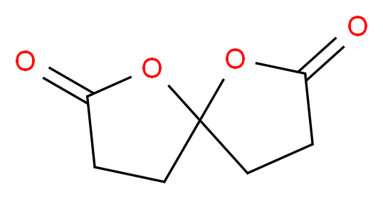 1,6-二氧杂螺[4.4]壬烷-2,7-二酮_分子结构_CAS_3505-67-7)