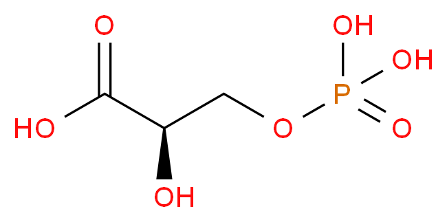 3-Phosphoglyceric acid_分子结构_CAS_820-11-1)