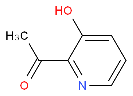 1-(3-Hydroxypyridin-2-yl)ethanone_分子结构_CAS_13210-29-2)