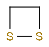 1,2-Dithietane_分子结构_CAS_)