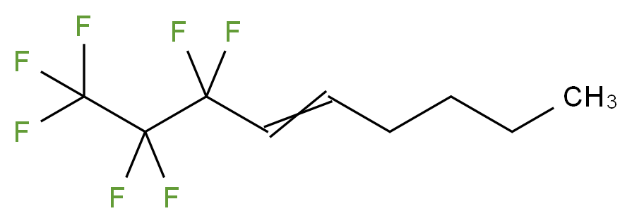 1,1,1,2,2,3,3-heptafluoronon-4-ene_分子结构_CAS_57325-40-3