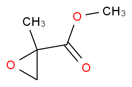 methyl 2-methyloxirane-2-carboxylate_分子结构_CAS_58653-97-7