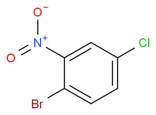 2-Bromo-5-chloronitrobenzene_分子结构_CAS_41513-04-6)