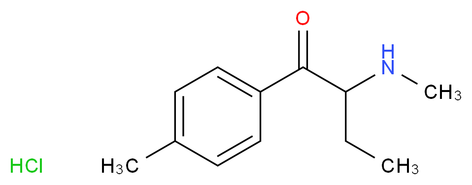 4-Methyl Buphedrone Hydrochloride_分子结构_CAS_1336911-98-8)