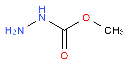 methyl hydrazinecarboxylate_分子结构_CAS_)