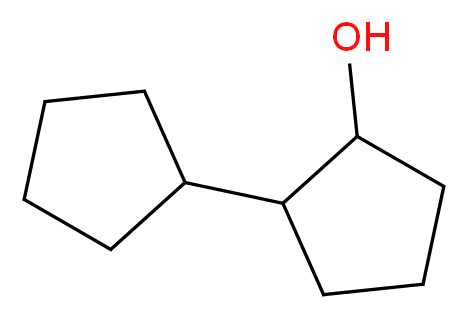 2-CYCLOPENTYL CYCLOPENTANOL_分子结构_CAS_)