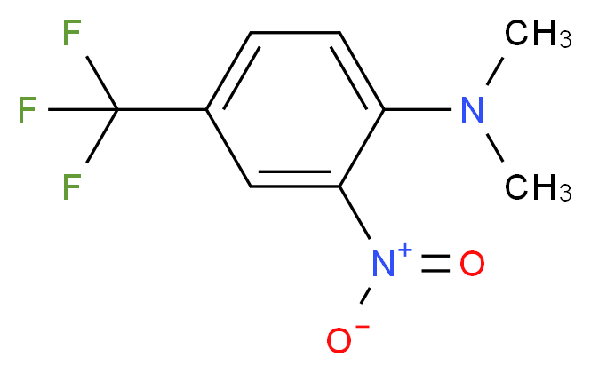 4-Dimethylamino-3-nitrobenzotrifluoride_分子结构_CAS_40700-38-7)