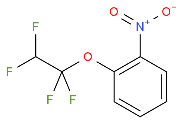 2-(1,1,2,2-Tetrafluoroethoxy)nitrobenzene 98%_分子结构_CAS_28202-31-5)