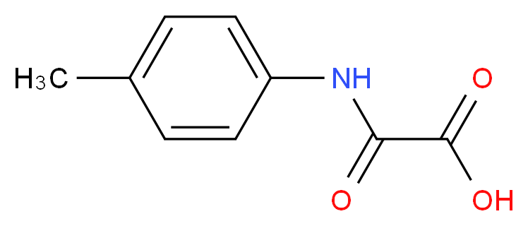 [(4-Methylphenyl)amino](oxo)acetic acid_分子结构_CAS_42868-89-3)