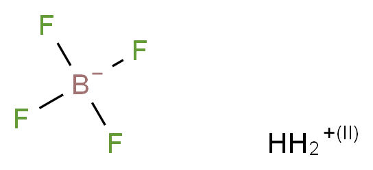 Hydrogen tetrafluoroborate_分子结构_CAS_16872-11-0)