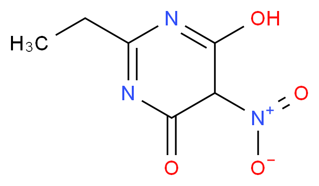 2-Ethyl-6-hydroxy-5-nitropyrimidin-4(3H)-one_分子结构_CAS_6237-99-6)