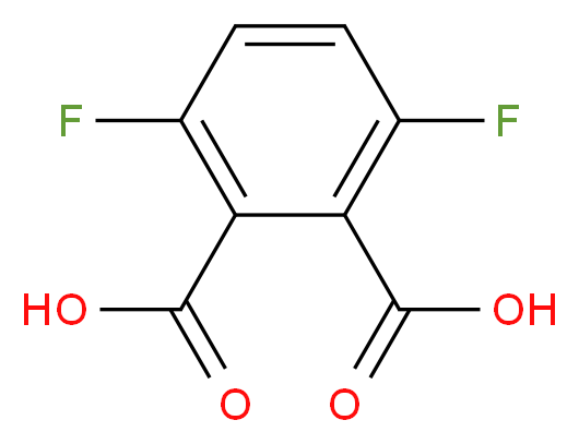 3,6-Difluorophthalic acid_分子结构_CAS_651-97-8)