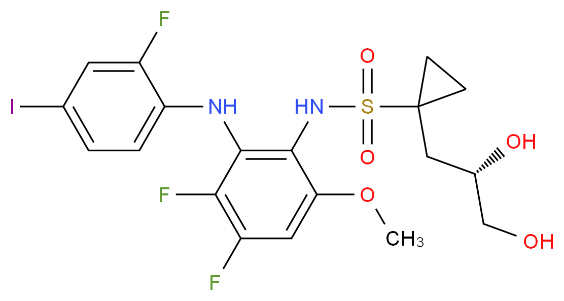 RDEA119_分子结构_CAS_923032-37-5)