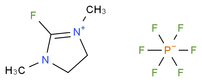 2-氟-1,3-二甲基咪唑啉六氟磷酸盐_分子结构_CAS_164298-27-5)