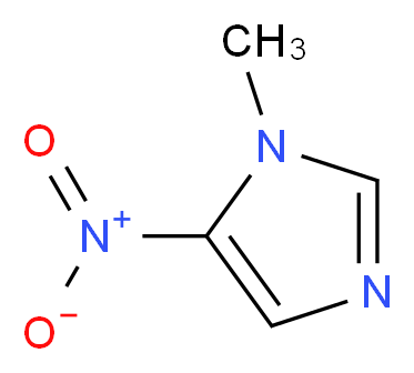 1-甲基-5-硝基咪唑_分子结构_CAS_3034-42-2)