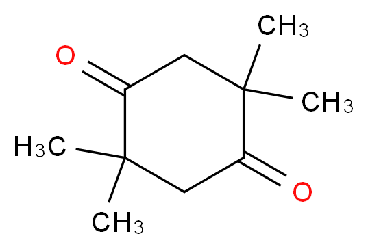 2,2,5,5-tetramethylcyclohexane-1,4-dione_分子结构_CAS_86838-54-2