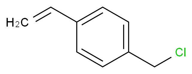  1-(Chloromethyl)-4-ethenyl-Benzene _分子结构_CAS_1592-20-7)