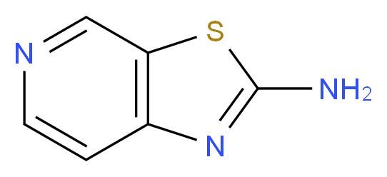 Thiazolo[5,4-c]pyridin-2-ylamine_分子结构_CAS_108310-79-8)