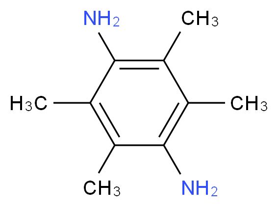 2,3,5,6-四甲基-对苯二胺_分子结构_CAS_3102-87-2)