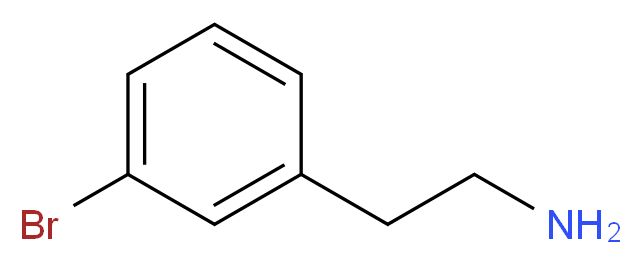 3-Bromophenethylamine_分子结构_CAS_58971-11-2)