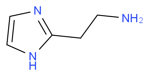 2-(1H-imidazol-2-yl)ethan-1-amine_分子结构_CAS_19225-96-8