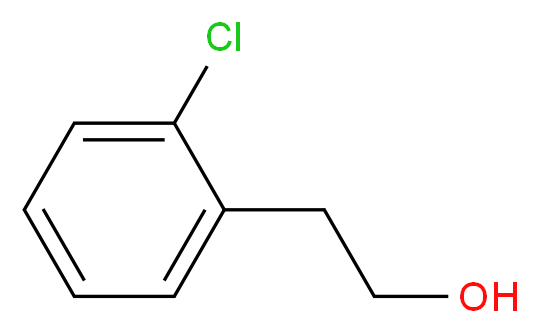 2-(2-chlorophenyl)ethanol_分子结构_CAS_19819-95-5)