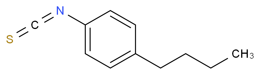 1-butyl-4-isothiocyanatobenzene_分子结构_CAS_23165-44-8