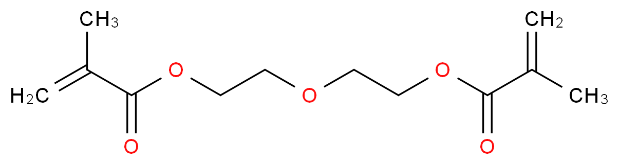 二乙二醇二甲基丙烯酸酯_分子结构_CAS_2358-84-1)