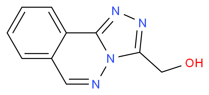 [1,2,4]triazolo[3,4-a]phthalazin-3-ylmethanol_分子结构_CAS_54687-66-0