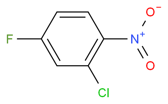 2-chloro-4-fluoro-1-nitrobenzene_分子结构_CAS_2106-50-5)