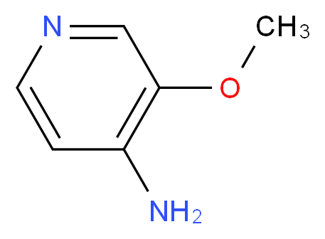 3-methoxypyridin-4-amine_分子结构_CAS_52334-90-4