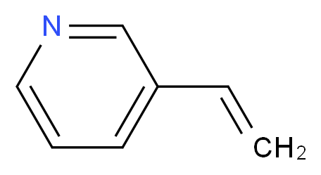 3-ethenylpyridine_分子结构_CAS_1121-55-7