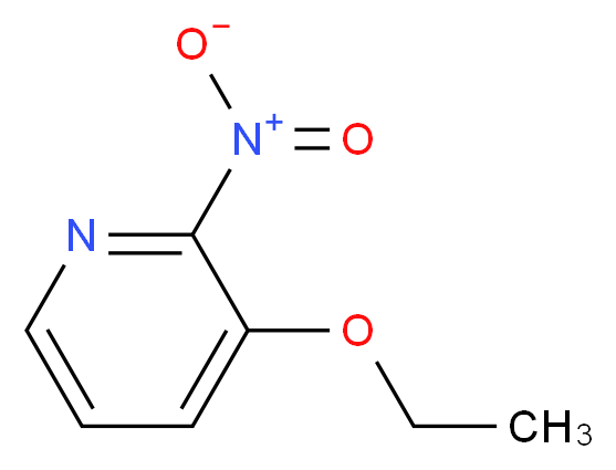 2-NITRO-3-ETHOXY PYRIDINE_分子结构_CAS_)