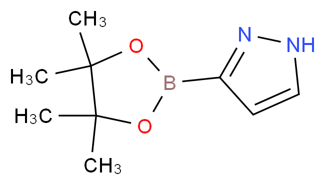 1H-Pyrazole-5-boronic acid pinacol ester_分子结构_CAS_844501-71-9)