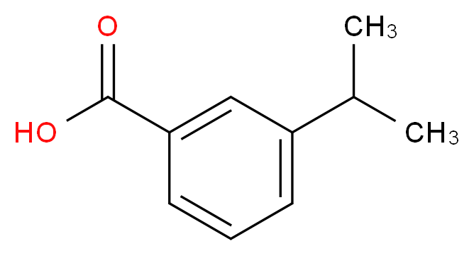 3-Isopropylbenzoic acid_分子结构_CAS_5651-47-8)