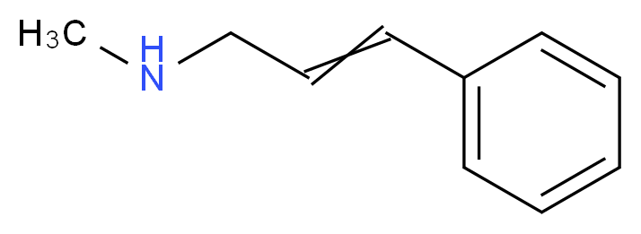 N-methyl-3-phenyl-2-propen-1-amine_分子结构_CAS_83554-67-0)