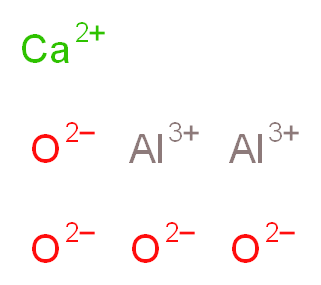 铝酸钙_分子结构_CAS_12042-68-1)