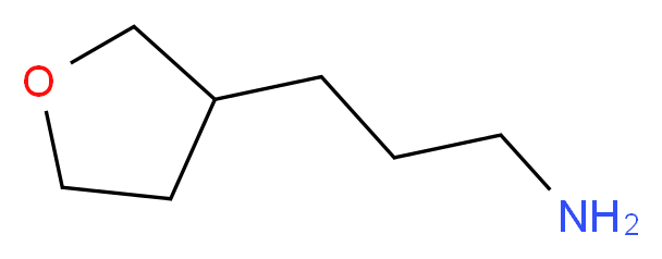 3-(oxolan-3-yl)propan-1-amine_分子结构_CAS_684221-29-2
