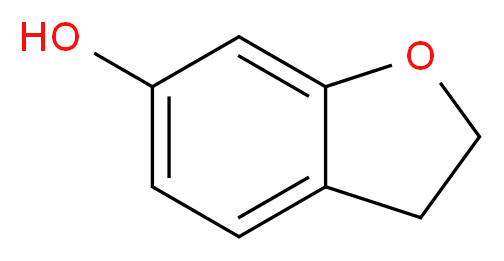 2,3-Dihydrobenzofuran-6-ol_分子结构_CAS_23681-89-2)