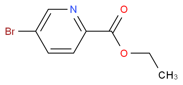5-Bromo-2-pyridinecarboxylic acid ethyl ester_分子结构_CAS_77199-09-8)