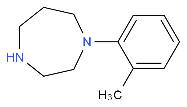 1-(2-methylphenyl)-1,4-diazepane_分子结构_CAS_326860-05-3